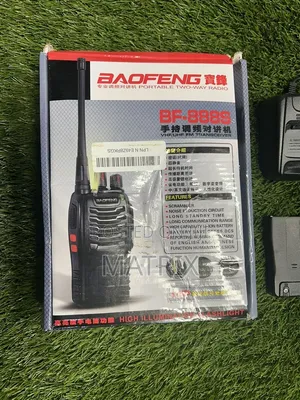 Baofeng 2 Pieces Bf-888s 3-5km Long Range Walkie Talkie Radio Calls