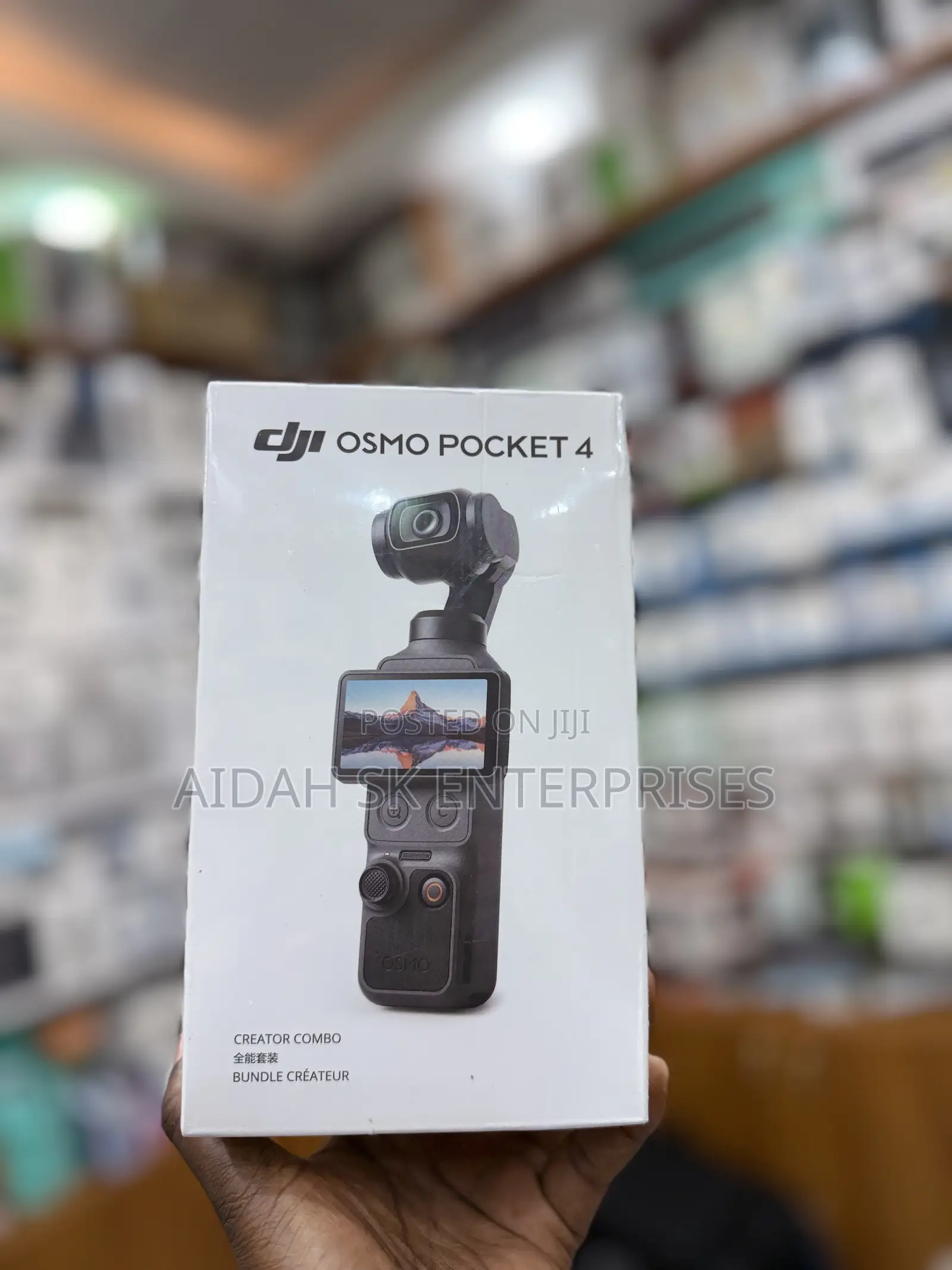 Dji Osmo Pocket 4 Handheld Camera Creator Combo