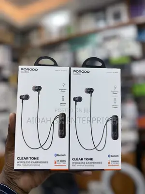 Porodo Soundtec Clear Tone Wireless Neckband Earphone