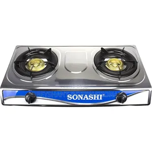 Double Gas Stove Burner/Sonashi Electric Ignition Gas Stoves