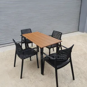 Impulse Dining Wooden Table and Chairs Plastic Table and Chairs