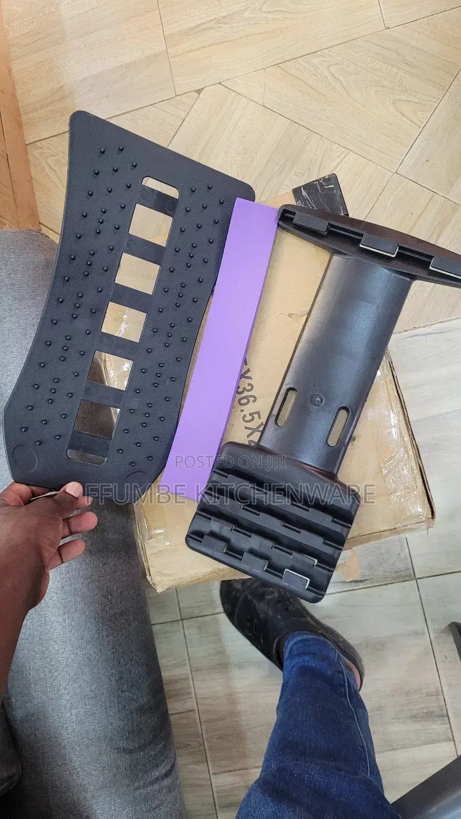 Back Stretcher Or Adjustable Lumbar Spine Reliever
