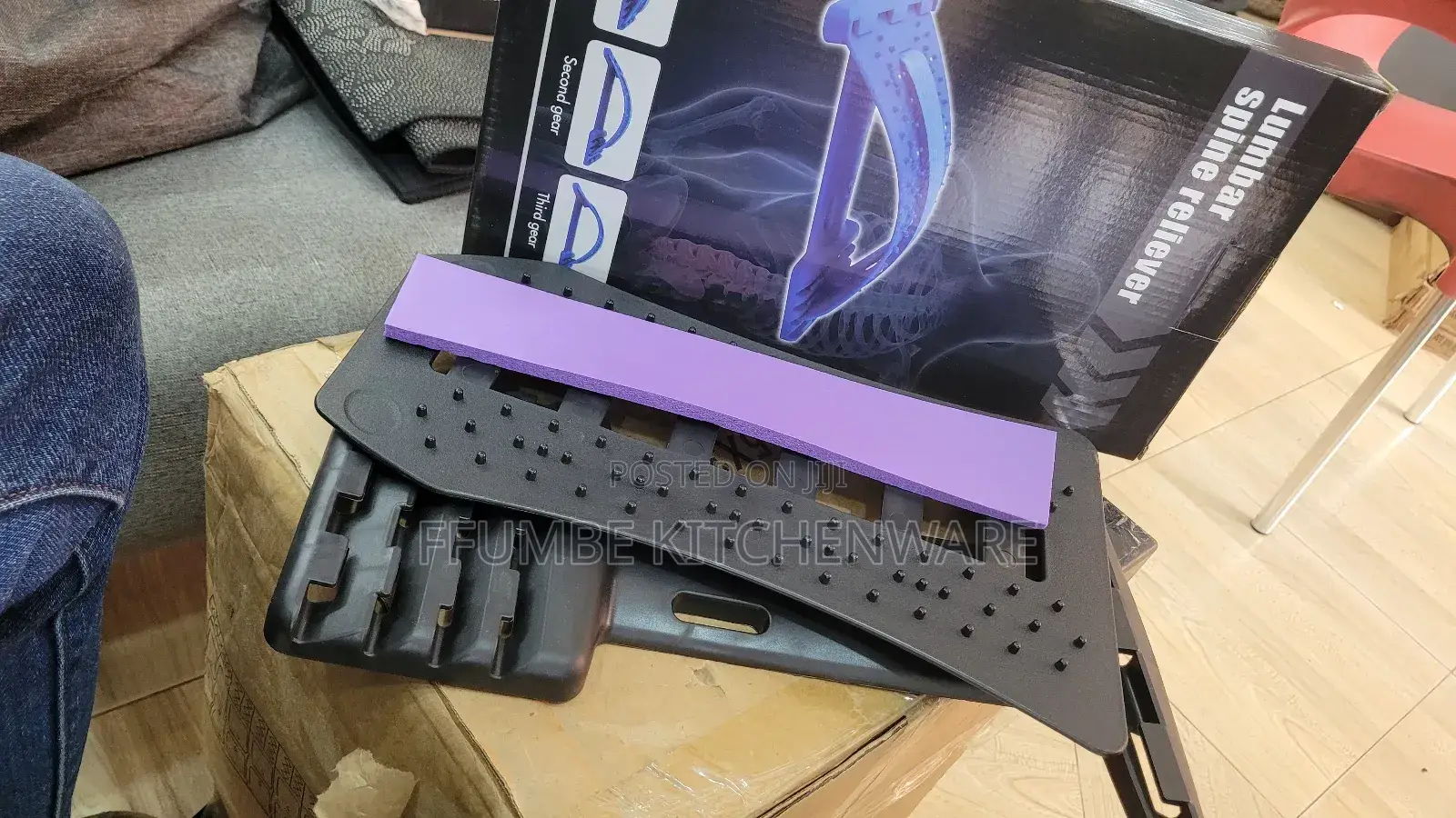 Back Stretcher Or Adjustable Lumbar Spine Reliever