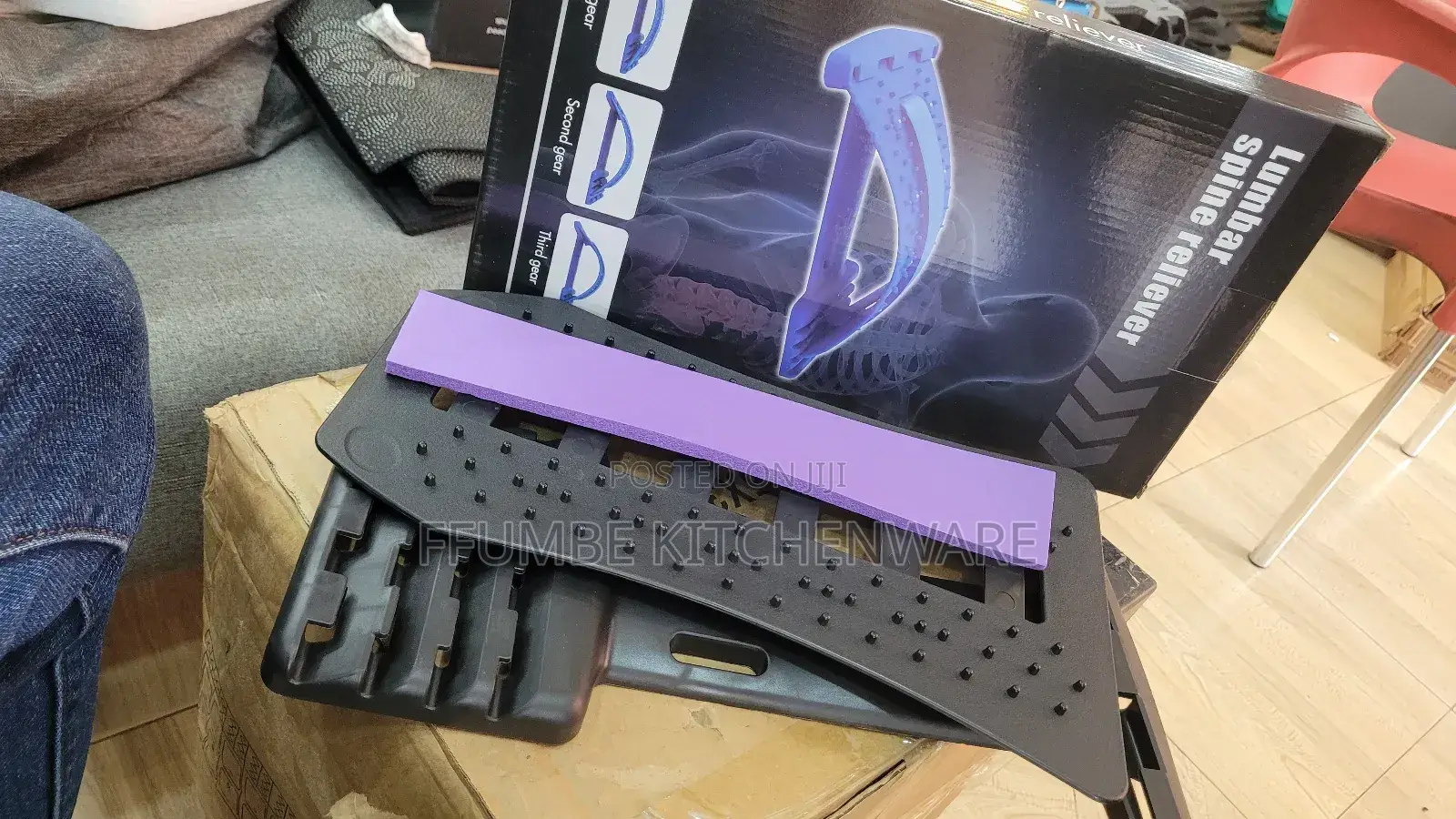 Back Stretcher Or Adjustable Lumbar Spine Reliever