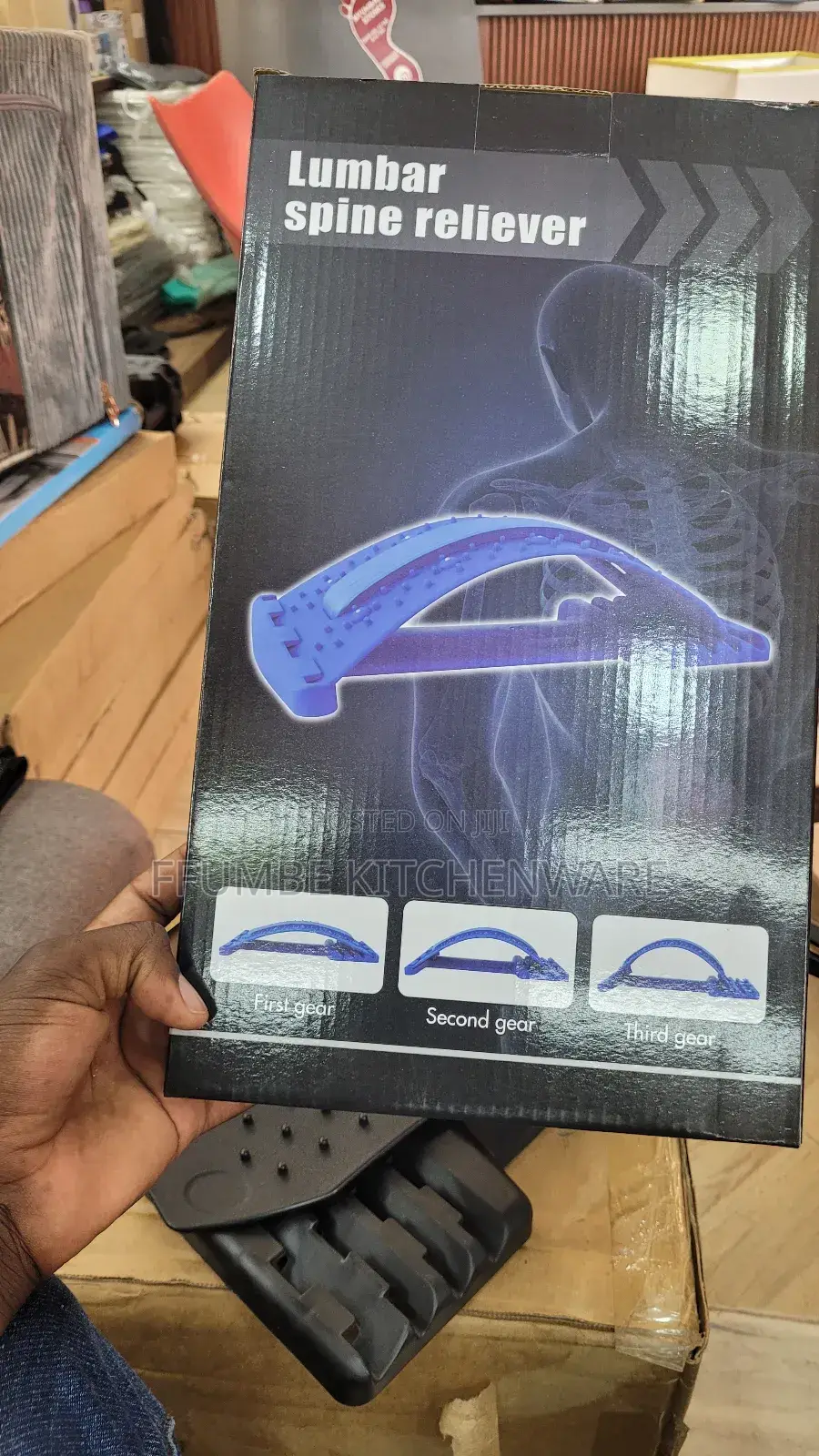 Back Stretcher Or Adjustable Lumbar Spine Reliever