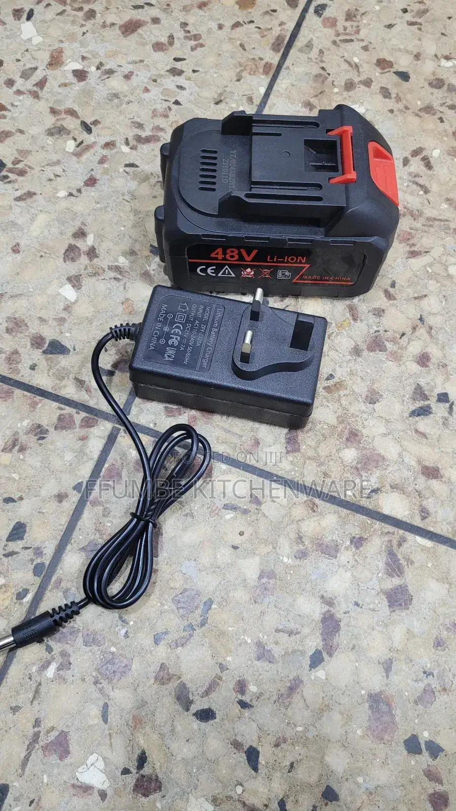 Lithium Battery And Charger Set
