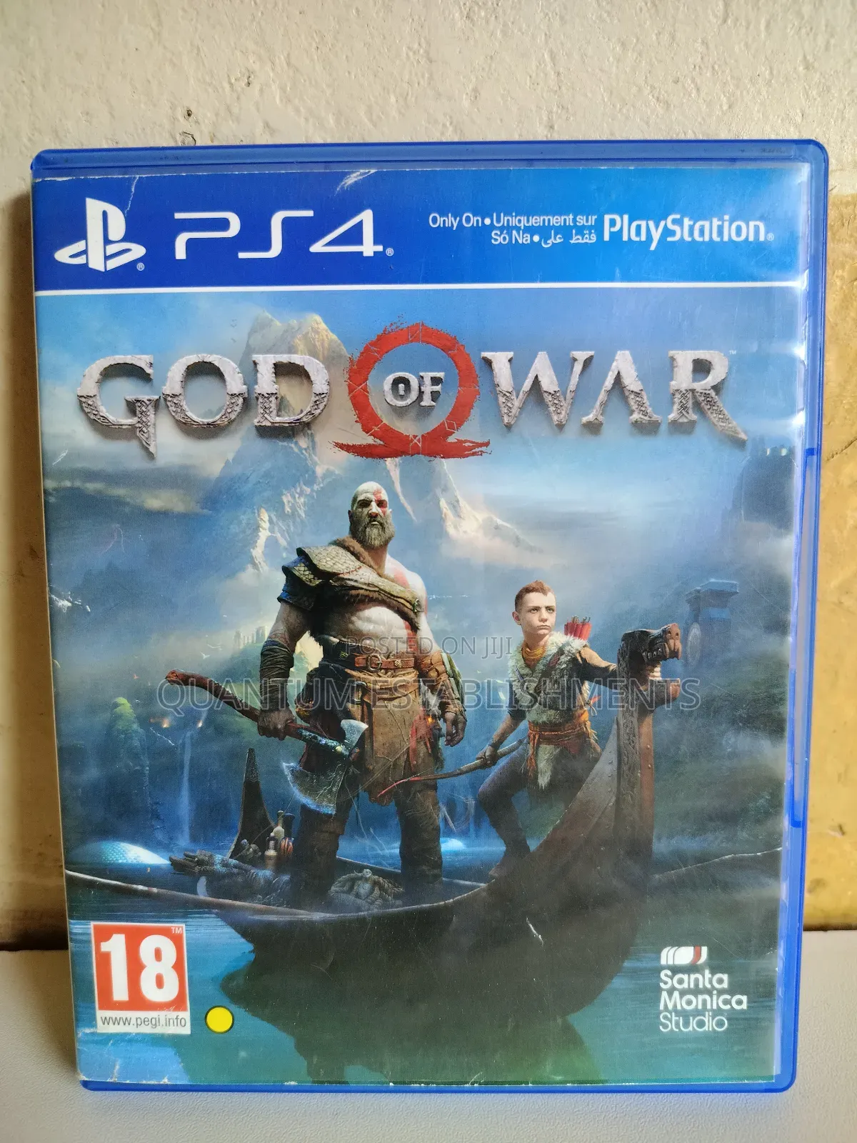 God of War Ps4 Game | Original Disc | Clean Working