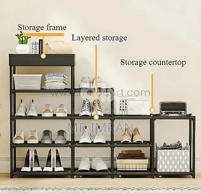 Multi-Tier Modular Shoe Rack