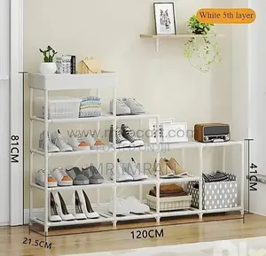 Multi-Tier Modular Shoe Rack