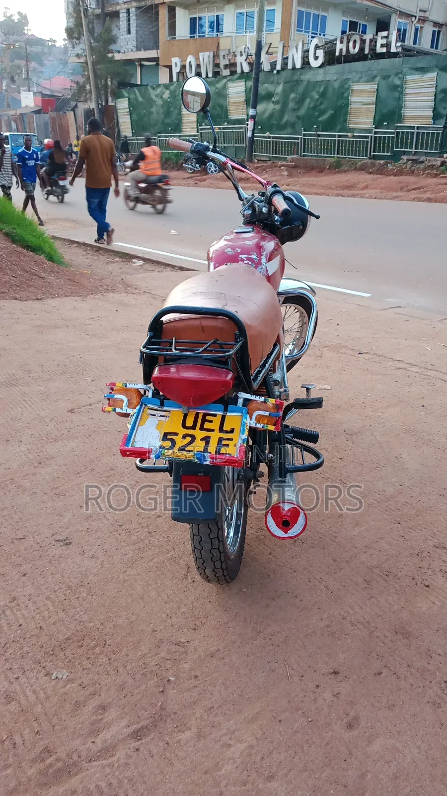 Bajaj Boxer 100 2012 Red