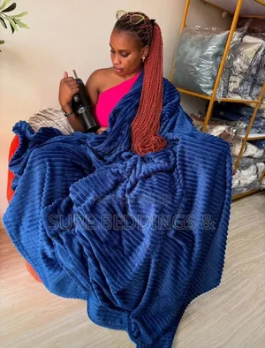 Simple Stripped Throw Blanket