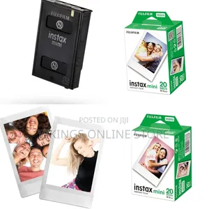Instax Fujifilm Mini Film, White 20 Pack
