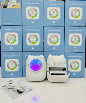 Portable Mini Thermal Printer,Used for Printing Photos,Labels,Receipts