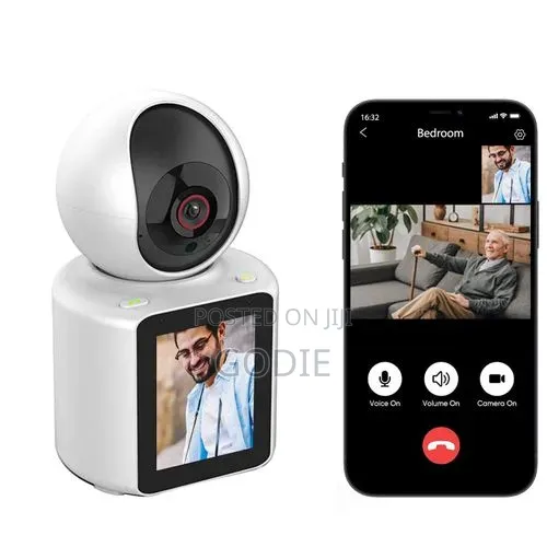 Video Calling Camera With 2.8 Inch Hd Screen,1080p Video Indoor Camera