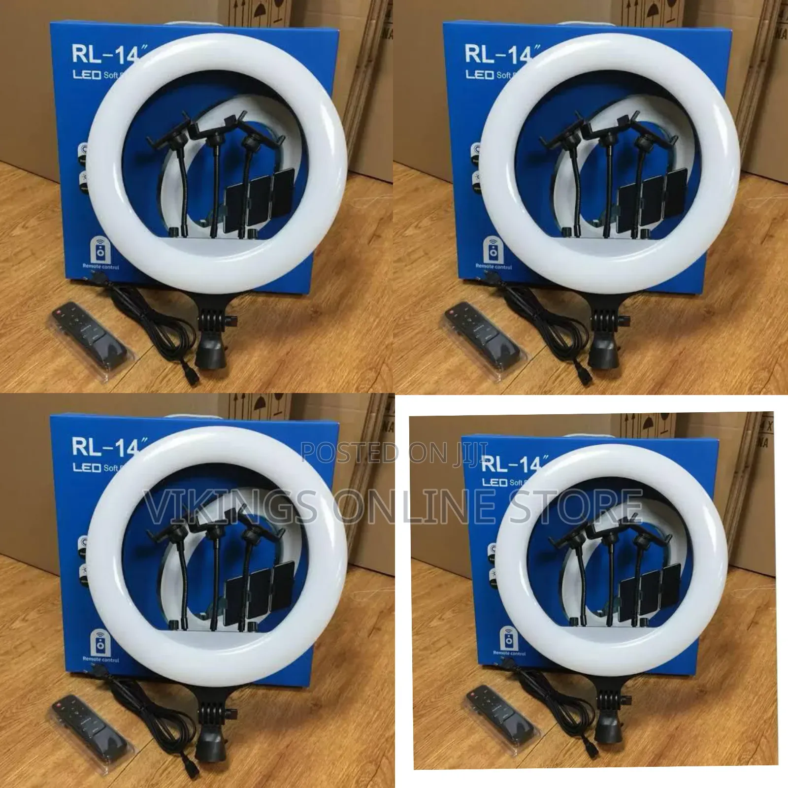 14-Inch Led Selfie Ring Light Set