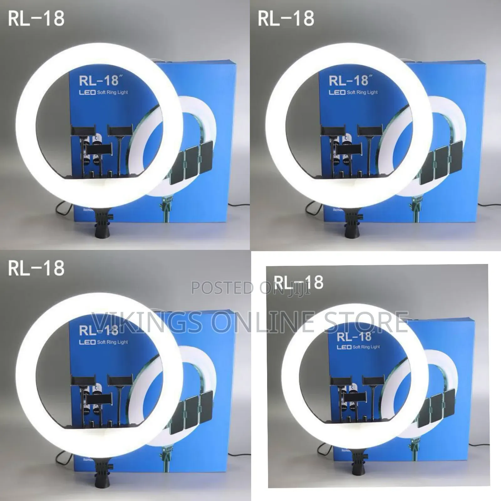 Rl-18 Led Soft Ring Light Kit
