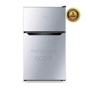 Hisense 120l / 120 Liters Rd120 Double Door Refrigerator - Silver