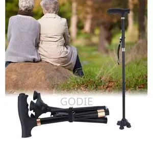 Lightweight Walking Crutch, Portable For Outdoor Hiking Elderly