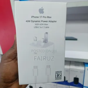 iPhone 17pro Max 40w Dynamic Adapter and 60w Usb-C