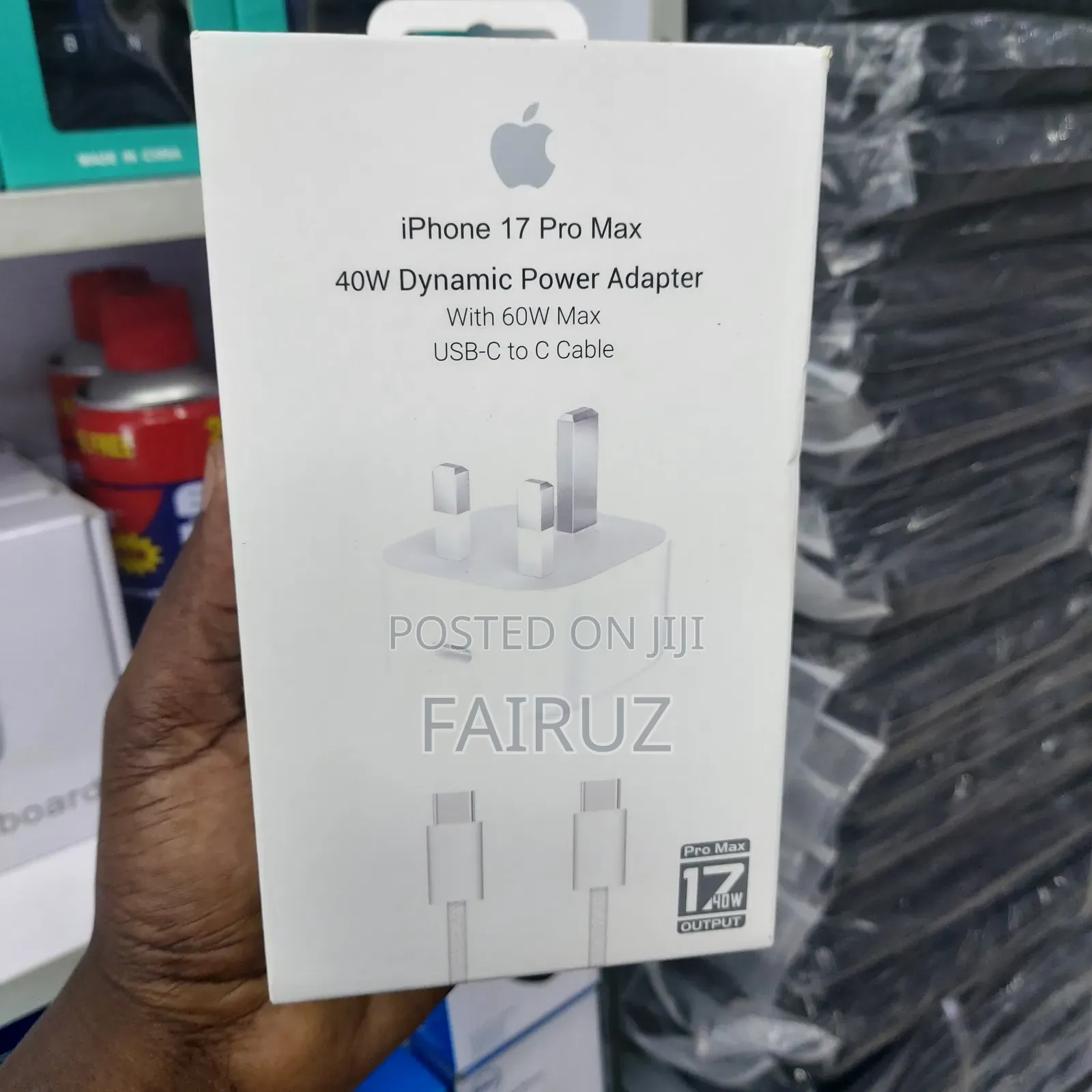 iPhone 17pro Max 40w Dynamic Adapter and 60w Usb-C