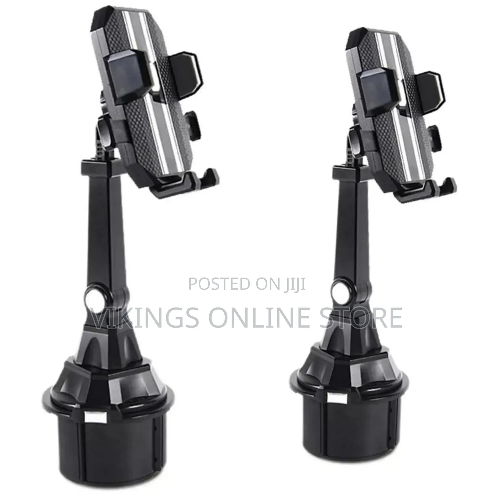 Universal Height-Adjustable Car Cup Holder Phone Mount