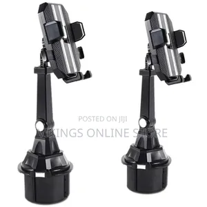 Universal Height-Adjustable Car Cup Holder Phone Mount