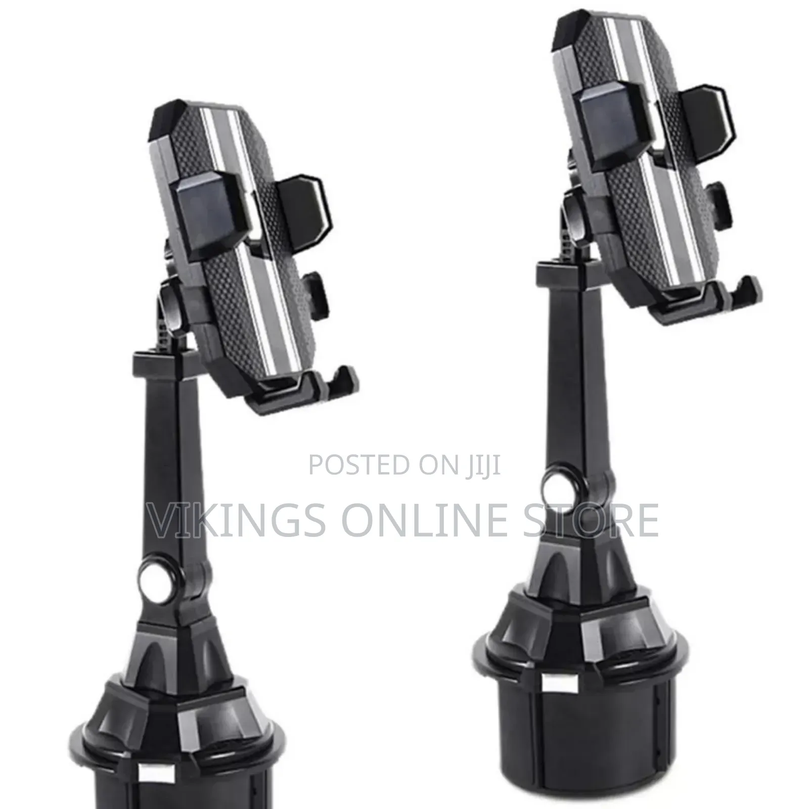 Universal Height-Adjustable Car Cup Holder Phone Mount