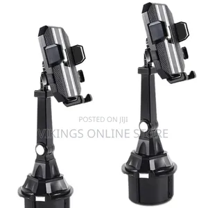 Universal Height-Adjustable Car Cup Holder Phone Mount