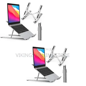 An Adjustable Aluminum Laptop Stand