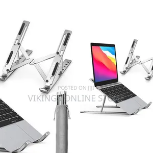 An Adjustable Aluminum Laptop Stand