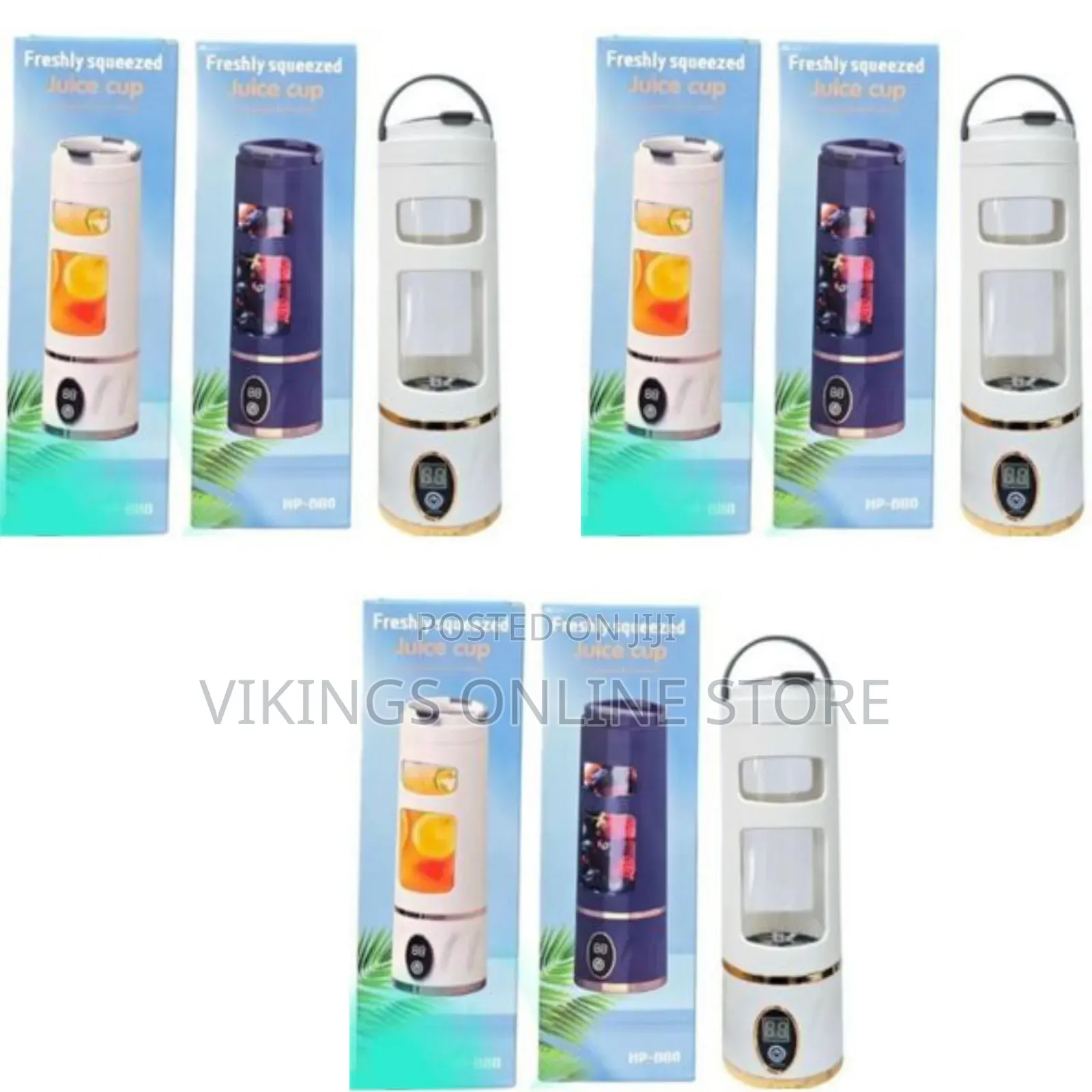 Portable "Freshly Squeezed Juice Cup
