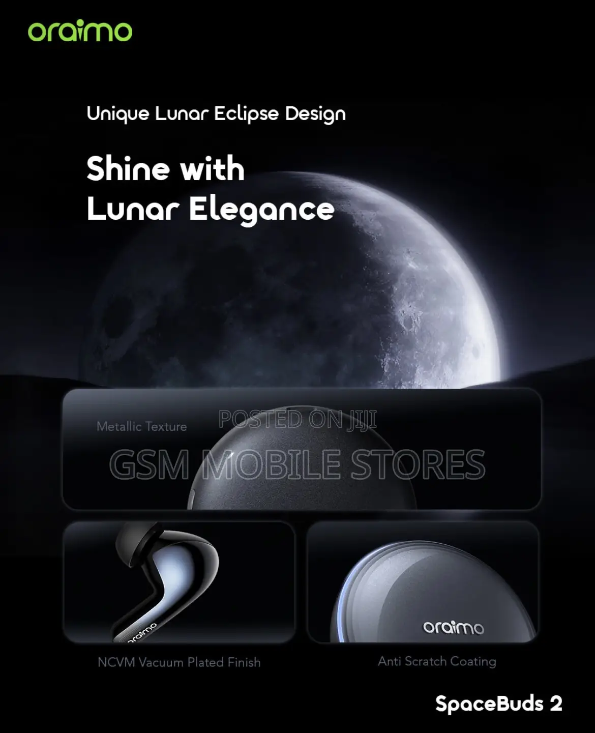 Oraimo Spacebuds 2 Ai Smart 45hrs Playtime True Wireless Earbuds