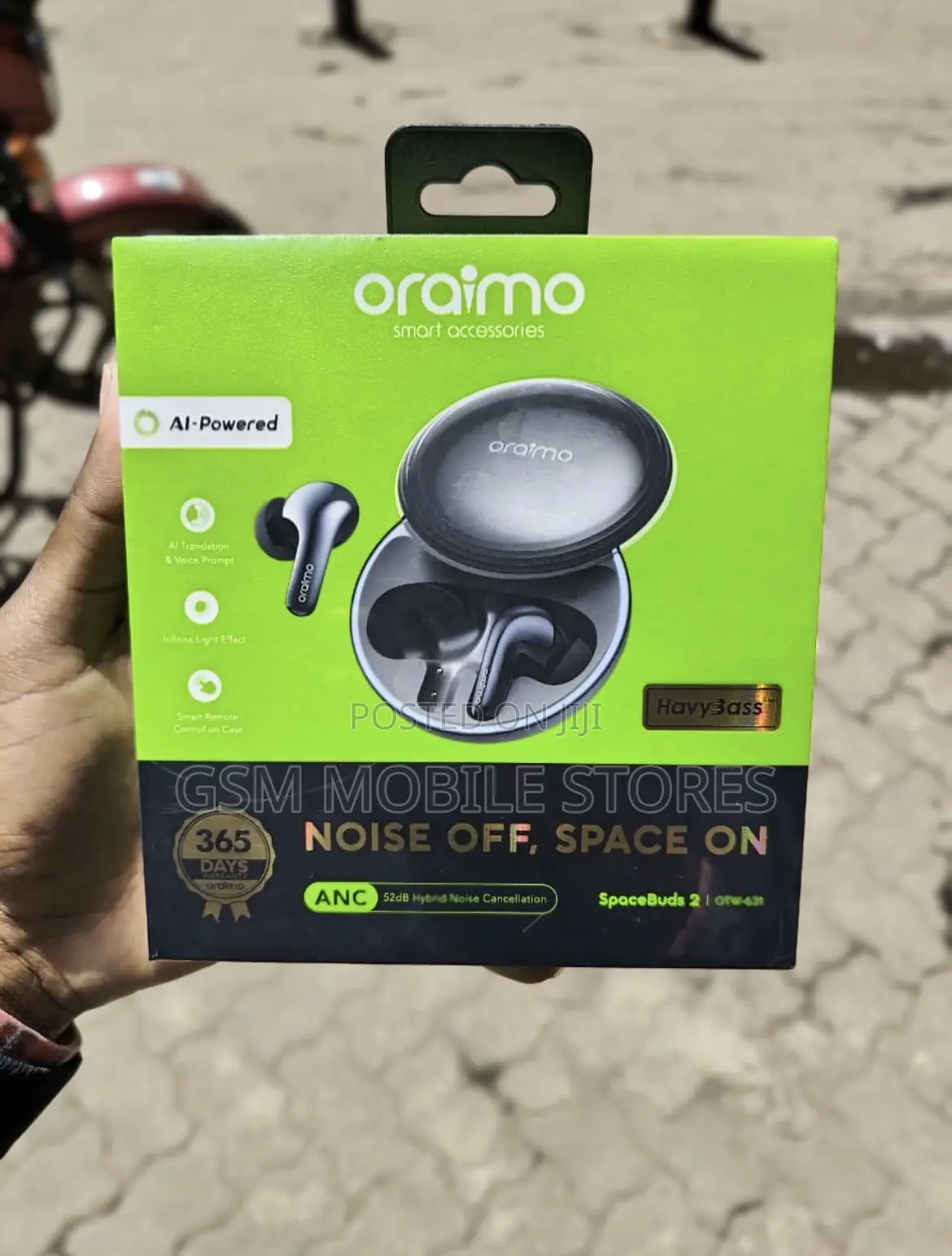 Oraimo Spacebuds 2 Ai Smart 45hrs Playtime True Wireless Earbuds