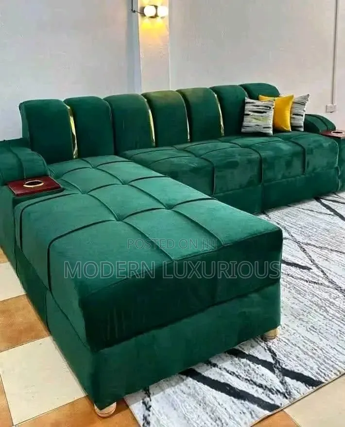 Sofa Sets L Sofa Sets Green Colors