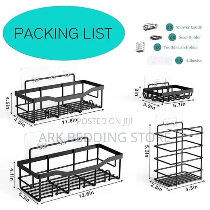 Quality 5pcs Shower Caddy