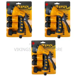 Epica Star Ep-60518 7-Pattern High-Pressure Garden Hose Spray Nozzle