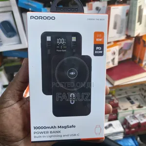 Magsafe 10000mah Porodo Power Bank for Phones and Watches