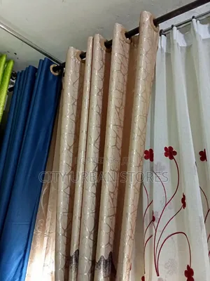 Good Man 2 PCS Brown Color Curtains