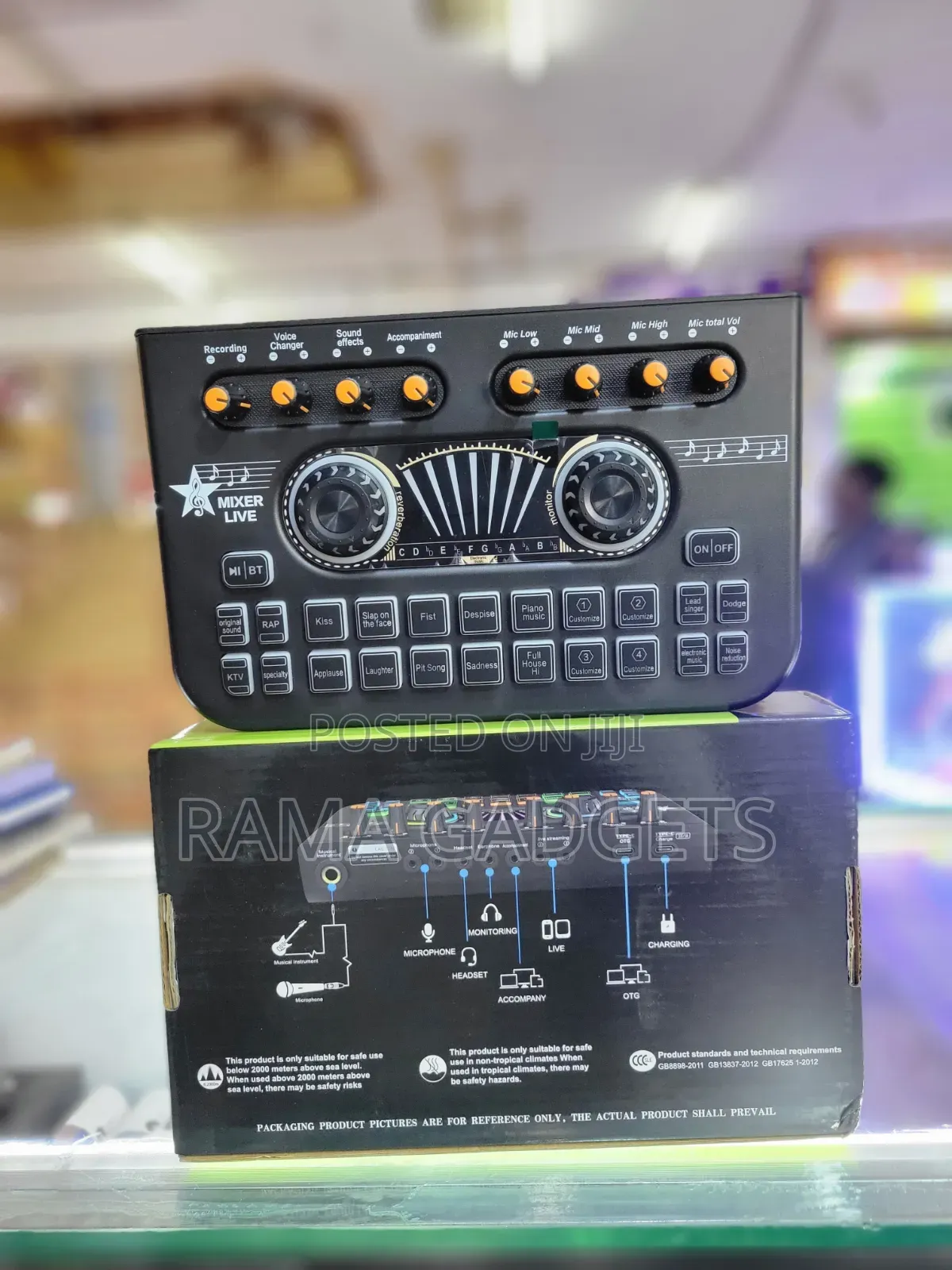 X3 Live Voice Mixer Audio Interface Console,