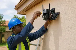 Solar CCTV Camera 4g Sim Outdoor Security Camera Kampala