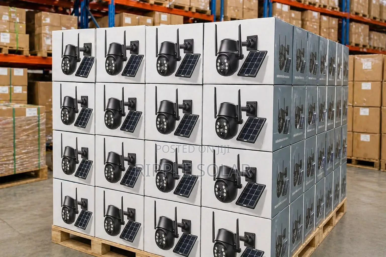 Solar CCTV Camera 4g Sim Outdoor Security Camera Kampala
