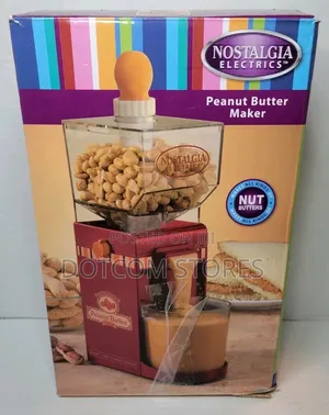 Nostalgia Electrics Nbm400 Electric Peanut Butter Maker.