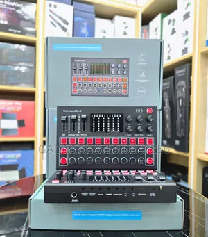 M9 Live Sound Card, a Portable Audio Mixer Designed for Live Streaming