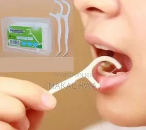 6 Sets of Health Dental Floss Tooth Picks