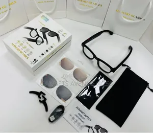 Ai Smart Glasses With A Camera And Bluetooth Capabilities.