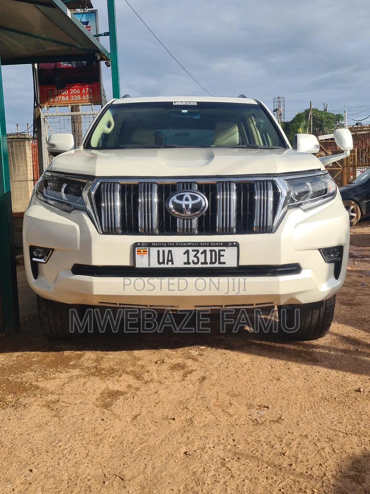 Toyota Land Cruiser Prado 2017 White