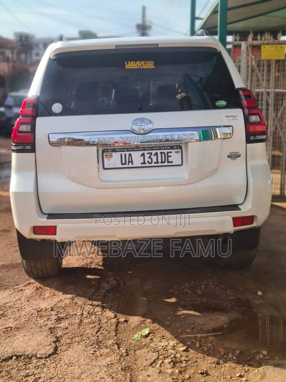 Toyota Land Cruiser Prado 2017 White