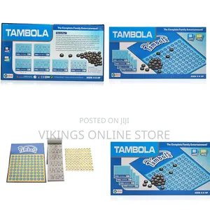 Tambola 600 Tickets Housie Games for Kids, Multicolor, Pack of 1