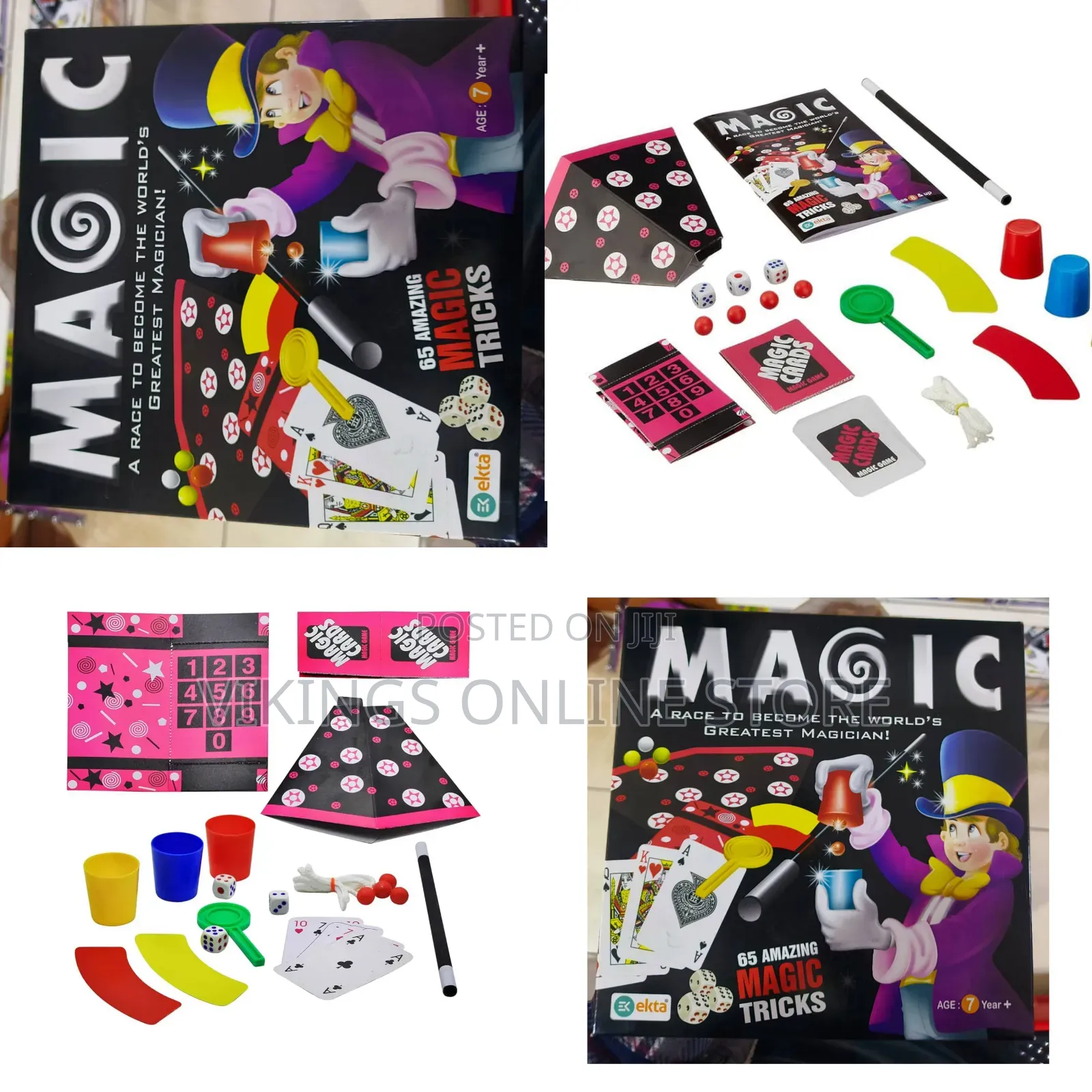 Ekta Magic Show 65 Tricks Kit