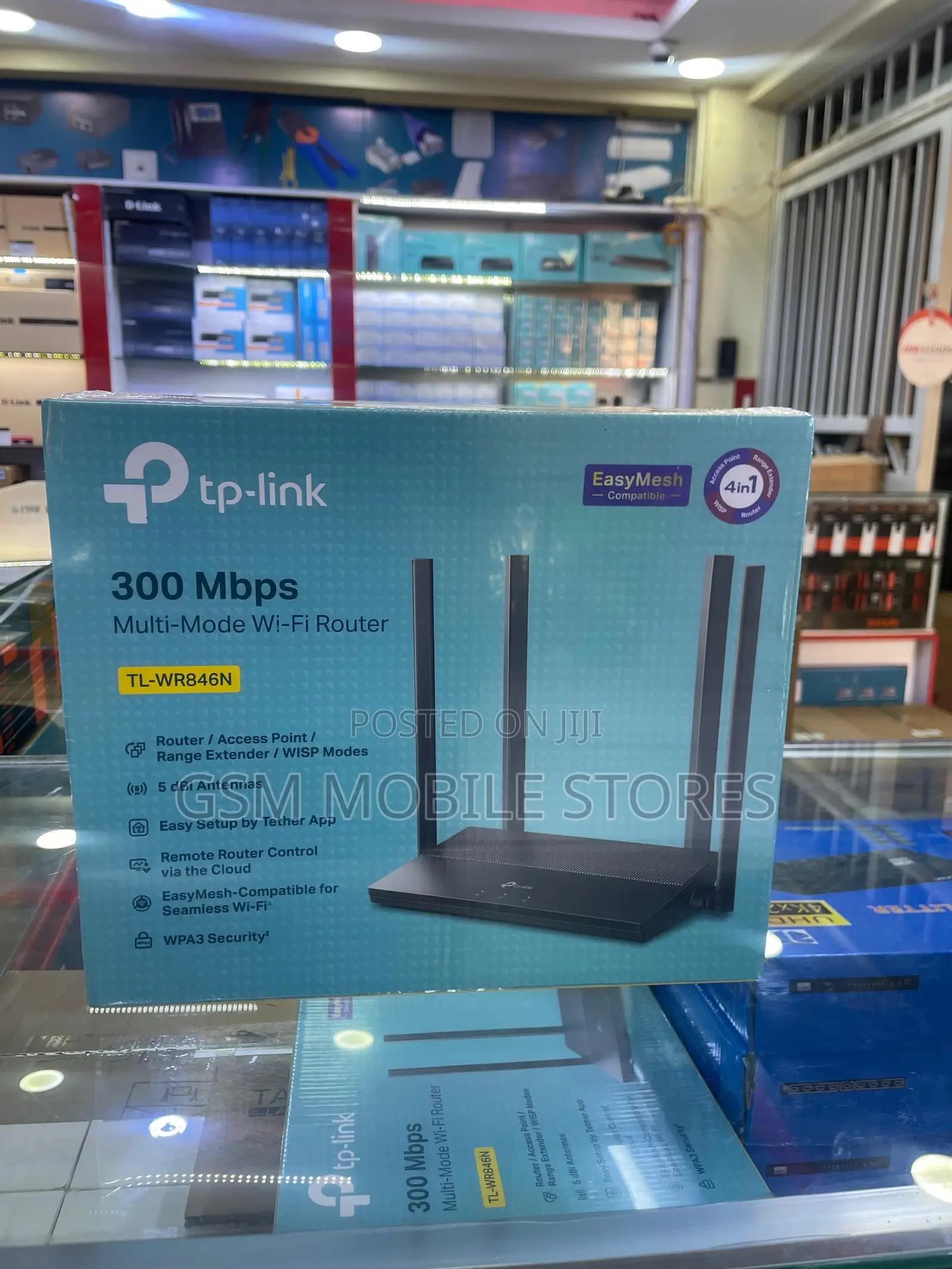 TP-Link Tl-Wr846n 300 MBPS Multi-Mode Wi-Fi Repeater